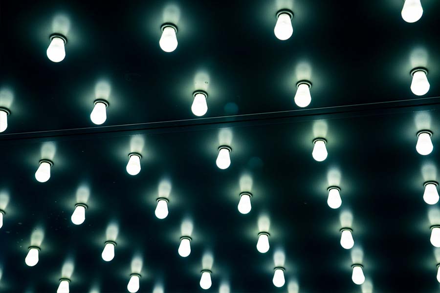 LED-belysning med rörelsedetektor