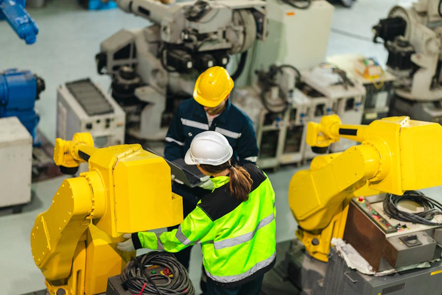 Från löpande band till underhåll och service! Industrin runtom i världen har ersatt alltfler människor med robotar, särskilt när det kommer till autonoma arbetsuppgifter, vilket gör att nya yrken växer fram, helt enkelt för att sköta om maskinerna i sin tur.